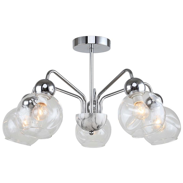 Потолочная люстра Rivoli Dena 3147-305 Б0055515 изображение Потолочная люстра Rivoli Dena 3147-305 Б0055515 Фото №