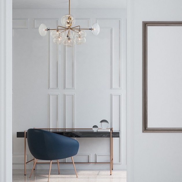 Подвесная люстра Gerhort G31124/9GD CL изображение 2 Подвесная люстра Gerhort G31124/9GD CL Фото № 2