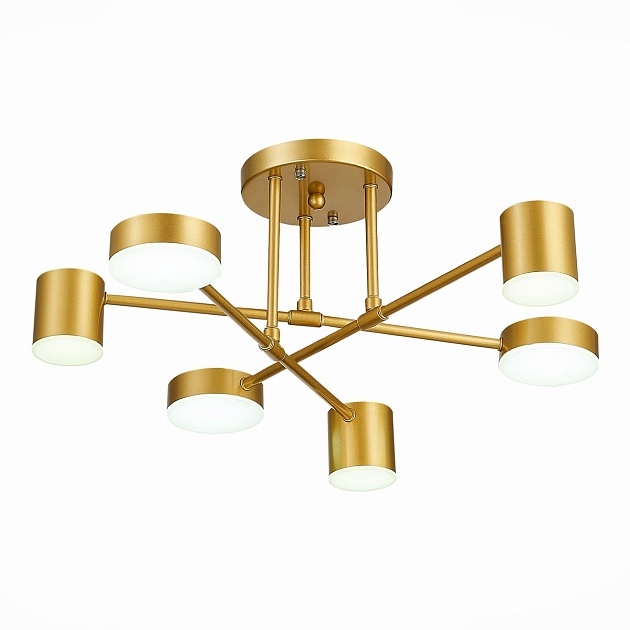 Потолочная светодиодная люстра Evoluce Nobel SLE201022-06 изображение 2 Потолочная светодиодная люстра Evoluce Nobel SLE201022-06 Фото № 2