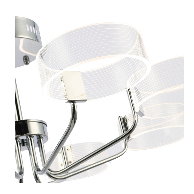 Потолочная светодиодная люстра Evoluce Solla SLE283102-08 изображение 3 Потолочная светодиодная люстра Evoluce Solla SLE283102-08 Фото № 3