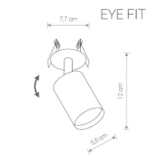 Спот Nowodvorski Eye Fit 9400 1