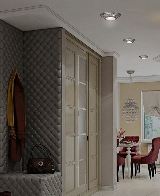 Встраиваемый светильник Reccagni Angelo Spot 1078 Nichel изображение 2 Встраиваемый светильник Reccagni Angelo Spot 1078 Nichel Фото № 2