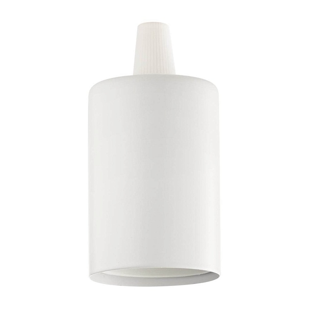 Патрон Ideal Lux Portalampada E27 Liscio Bianco 242569 Фото № 