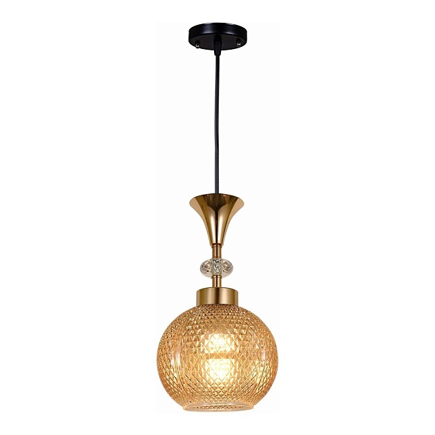 Подвесной светильник Reluce 02001-0.9-01 Amber Фото № 