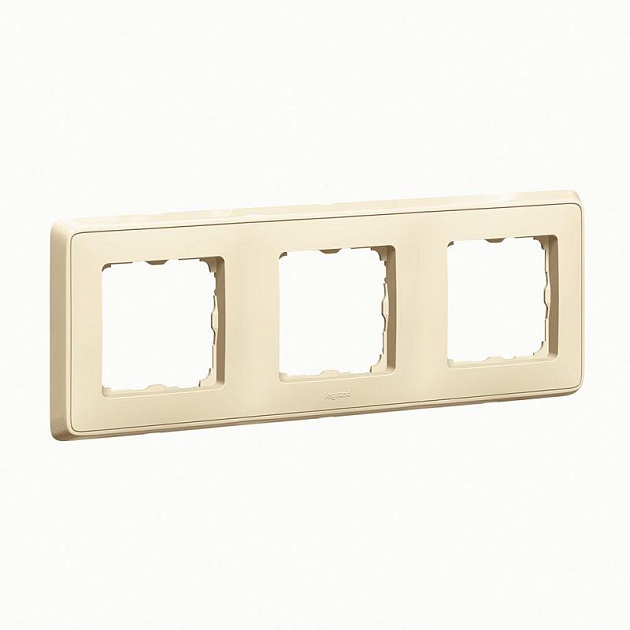 Рамка 3-постовая Legrand Cariva слоновая кость 773753 изображение Рамка 3-постовая Legrand Cariva слоновая кость 773753 Фото №