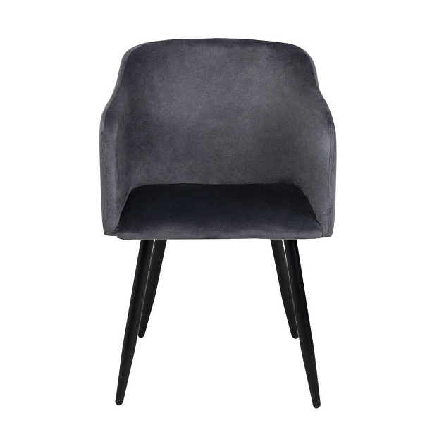 Кресло AksHome Orly темно-серый, велюр 63233 Фото № 7