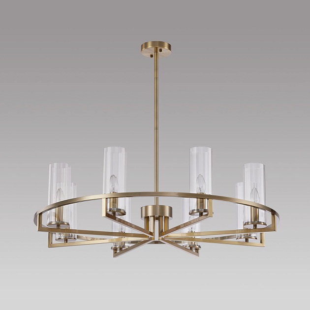 Подвесная люстра iLamp Evolution 6806-8 QGD изображение Подвесная люстра iLamp Evolution 6806-8 QGD Фото №