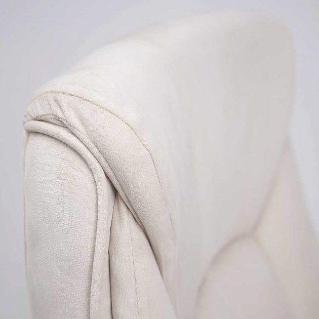 Кресло руководителя AksHome Galio бежевый, велюр 86373 Фото № 6