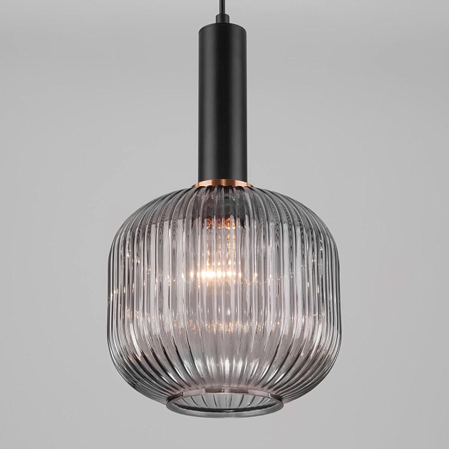 Подвесной светильник Eurosvet 50182/1 дымчатый изображение 4 Подвесной светильник Eurosvet 50182/1 дымчатый Фото № 4