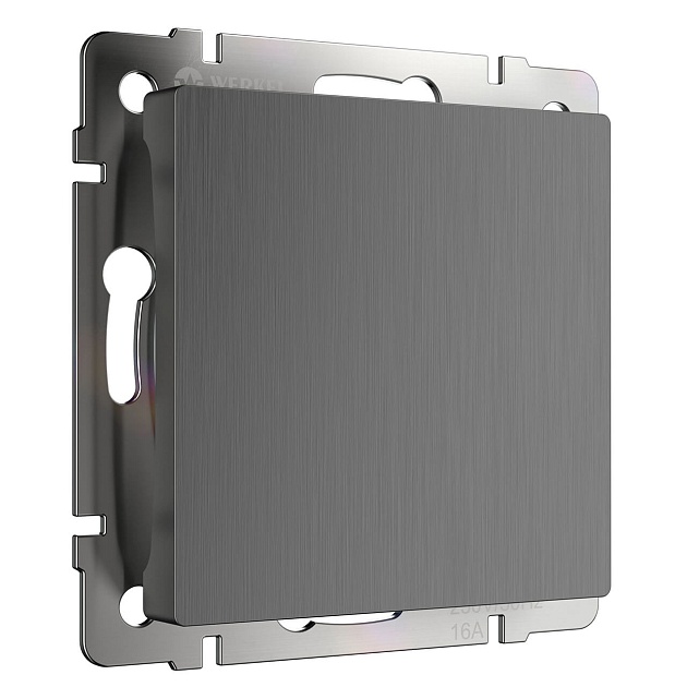 Заглушка Werkel графит рифленый W1159204 4690389158520 изображение Заглушка Werkel графит рифленый W1159204 4690389158520 Фото №