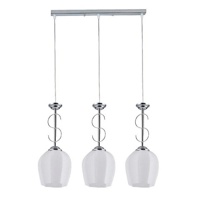 Подвесной светильник ЭкономСвет 30103/3CR WT Фото № 