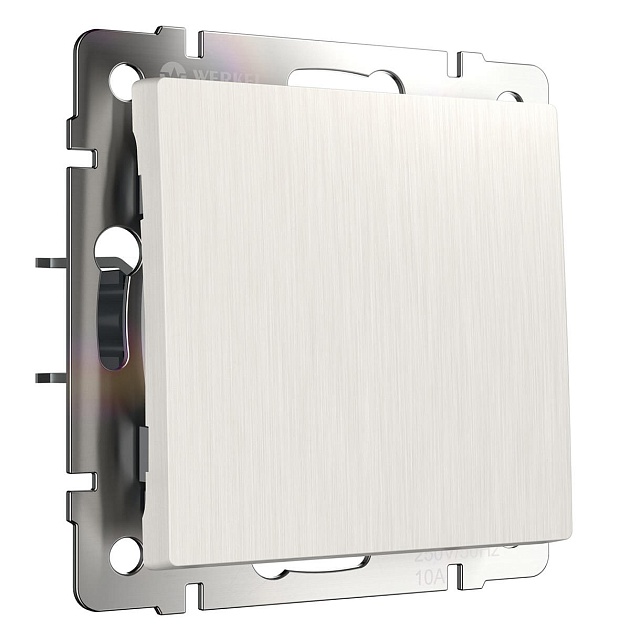 Выключатель Werkel одноклавишный проходной перламутровый рифленый W1112013 4690389160820 изображение Выключатель Werkel одноклавишный проходной перламутровый рифленый W1112013 4690389160820 Фото №