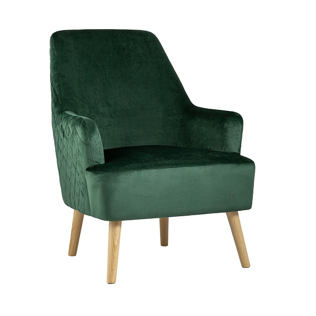 Кресло Stool Group Хантер велюр зеленый HUTTER GREEN изображение 1 Кресло Stool Group Хантер велюр зеленый HUTTER GREEN Фото № 1