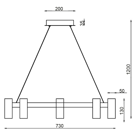 Подвесной светильник Vele Luce Neo VL10012P08 изображение 4 Подвесной светильник Vele Luce Neo VL10012P08 Фото № 4
