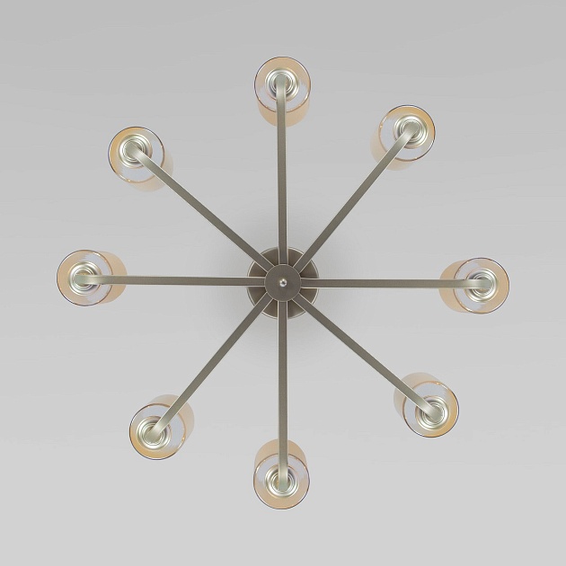 Потолочная люстра Eurosvet Defi 60138/8 перламутровое золото Фото № 3