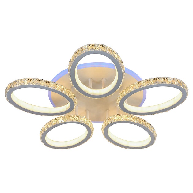 Потолочная светодиодная люстра Profit Light 8020/5 WHT изображение Потолочная светодиодная люстра Profit Light 8020/5 WHT Фото №