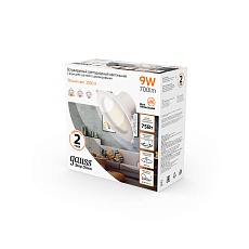 Встраиваемый светодиодный светильник Gauss 927420109-S 2