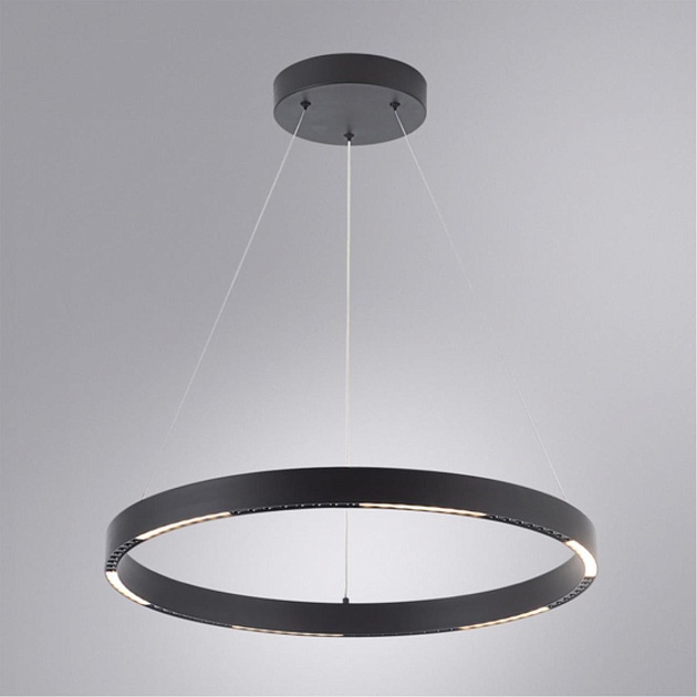 Подвесной светодиодный светильник Arte Lamp Lao A2189LM-1BK Фото № 4