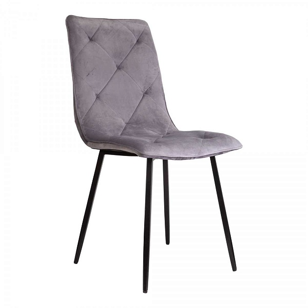 Кухонный стул AksHome Mira светло-серый, велюр 67049 Фото № 