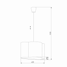 Подвесной светильник TK Lighting 3362 Cloud 2