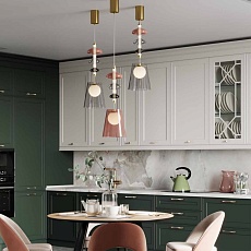 Подвесной светодиодный светильник Odeon Light Exclusive Amore 5411/18LB 4