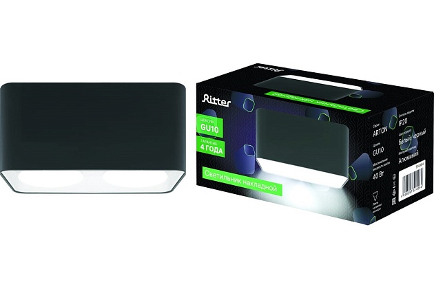 Накладной потолочный светильник Ritter Arton 51408 4 Фото № 3