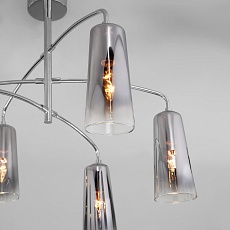 Подвесная люстра Eurosvet Omber 70137/6 хром 3