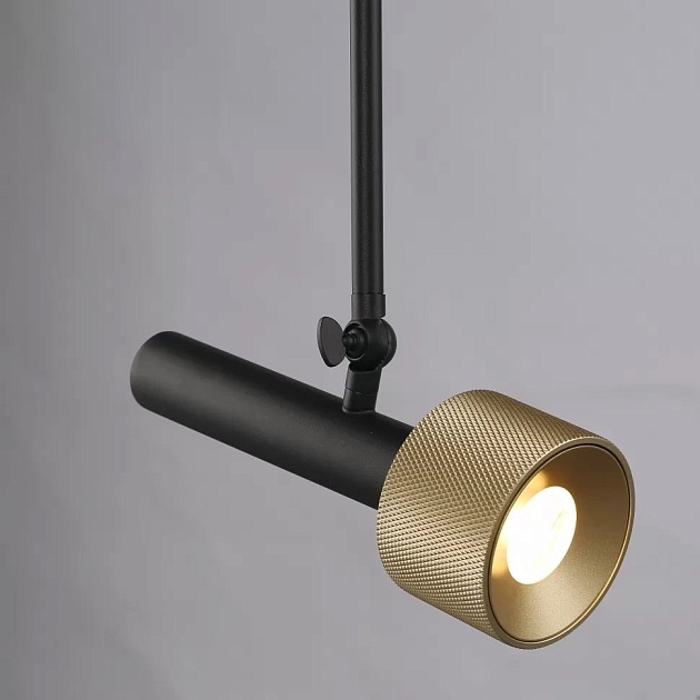 Подвесной светильник iLedex Delta 2361-1 BK+BR изображение 3 Подвесной светильник iLedex Delta 2361-1 BK+BR Фото № 3