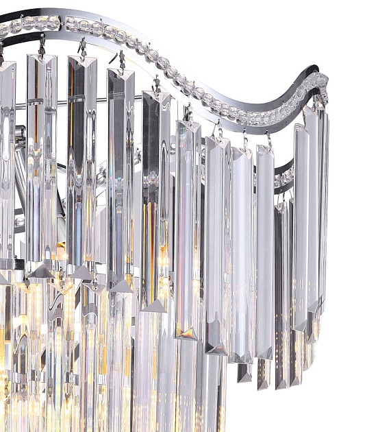 Подвесная люстра Natali Kovaltseva Angel 81429/8C Chrome Фото № 3