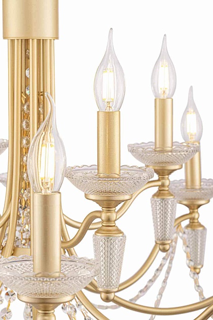 Подвесная люстра Freya Zoe FR2009PL-12G Фото № 8