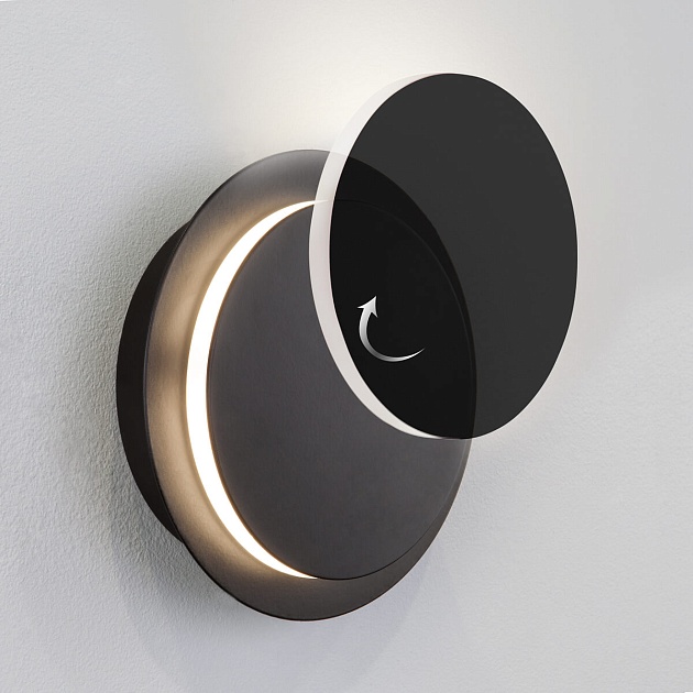 Настенный светодиодный светильник Elektrostandard 40135/1 черный a055773 Фото № 3