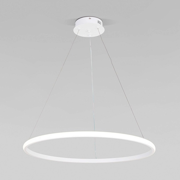 Подвесной светодиодный светильник Eurosvet Collars 90264/1 белый Фото № 