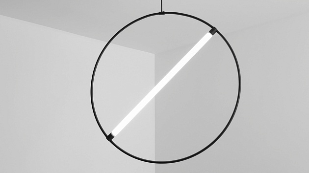 Подвесной светодиодный светильник Siled Truba Hoop 7373000 Фото № 6