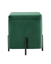 Пуф Stool Group Грейс велюр квадрат зелёный vd-grays-kv-b19 1