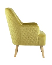 Кресло Stool Group Хантер велюр горчичный HUTTER GINGER 2