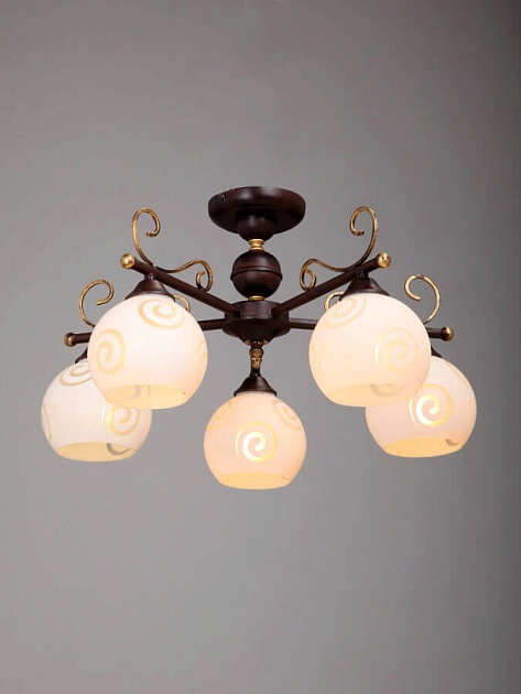 Потолочная люстра Vitaluce V3383/5PL изображение Потолочная люстра Vitaluce V3383/5PL Фото №