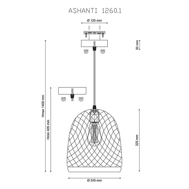 Подвесной светильник Lucia Tucci Ashanti 1260.1 изображение 2 Подвесной светильник Lucia Tucci Ashanti 1260.1 Фото № 2