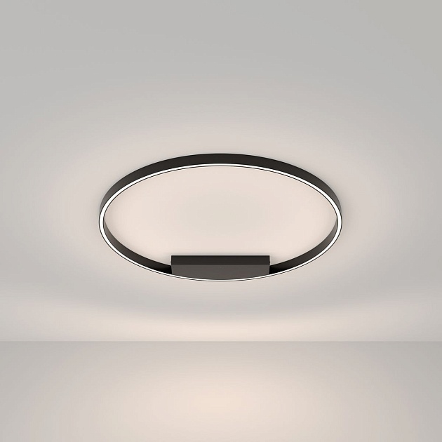 Потолочный светодиодный светильник Maytoni Rim MOD058CL-L50BK изображение 5 Потолочный светодиодный светильник Maytoni Rim MOD058CL-L50BK Фото № 5