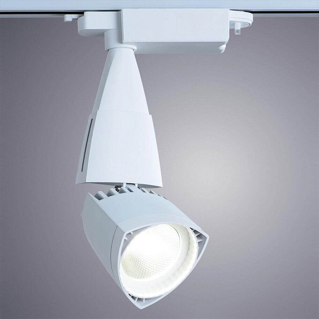 Трековый светодиодный светильник Arte Lamp A3830PL-1WH Фото № 3