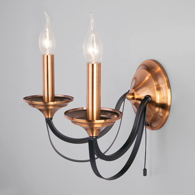 Бра Eurosvet Lazzaro 60098/2 черный Фото № 3