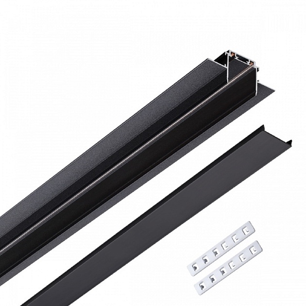 Шинопровод встраиваемый низковольтный Novotech Shino Smal 1 м 135197 изображение Шинопровод встраиваемый низковольтный Novotech Shino Smal 1 м 135197 Фото №