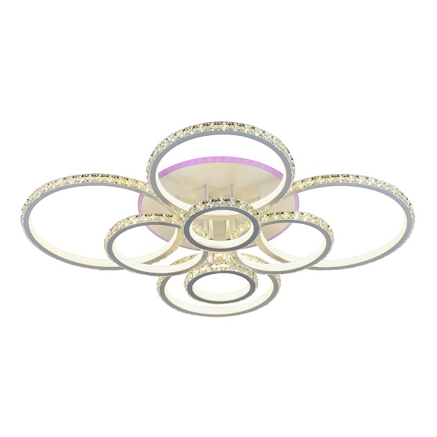 Потолочная светодиодная люстра Profit Light 18052/8 WHT Фото № 