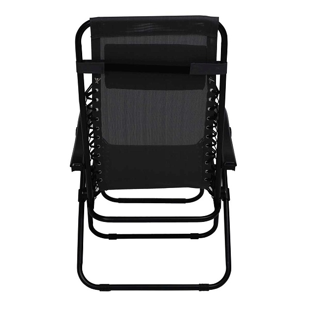 Шезлонг AksHome Relax черный, ткань 87207 Фото № 11