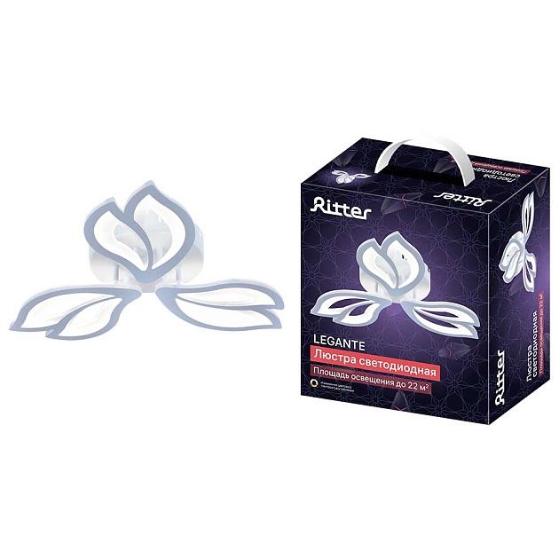 Потолочная люстра Ritter LEGANTE 51664 8 изображение Потолочная люстра Ritter LEGANTE 51664 8 Фото №