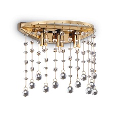 Настенный светильник Ideal Lux Moonlight AP3 Oro 082813