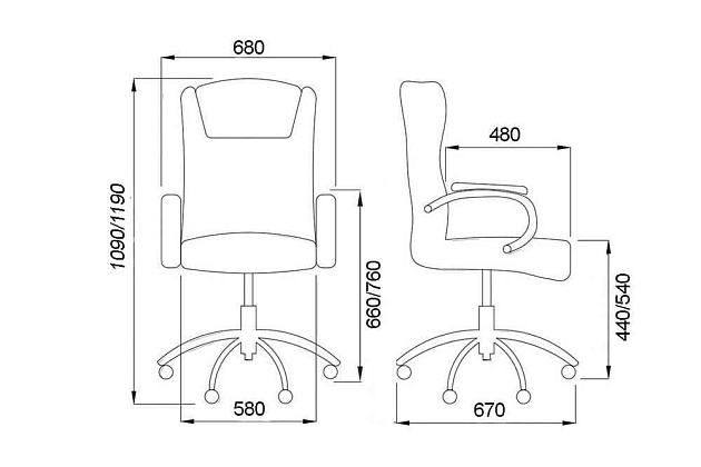 Кресло руководителя AksHome Boss серый, экокожа 48359 изображение 2 Кресло руководителя AksHome Boss серый, экокожа 48359 Фото № 2