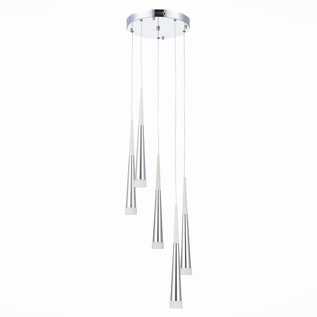 Подвесная светодиодная люстра Evoluce Orpelo SLE200113-05 Фото № 