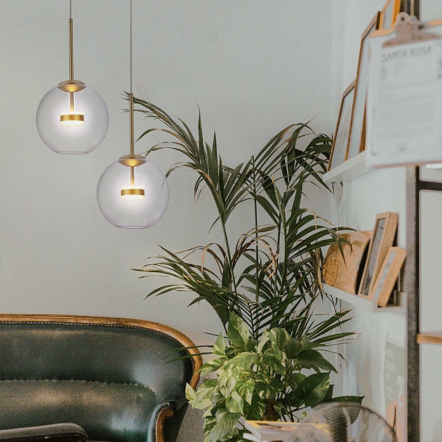 Подвесной светодиодный светильник Maytoni Cometa MOD055PL-L12G3K изображение 8 Подвесной светодиодный светильник Maytoni Cometa MOD055PL-L12G3K Фото № 8