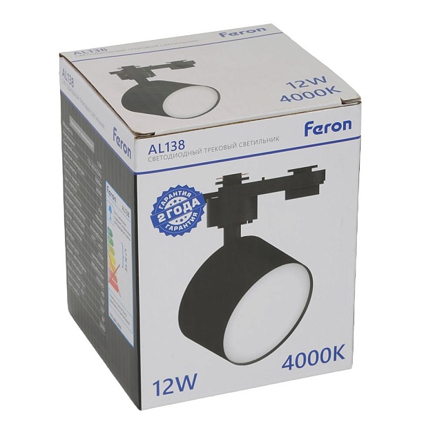 Трековый светодиодный светильник Feron AL138 51180 Фото № 3