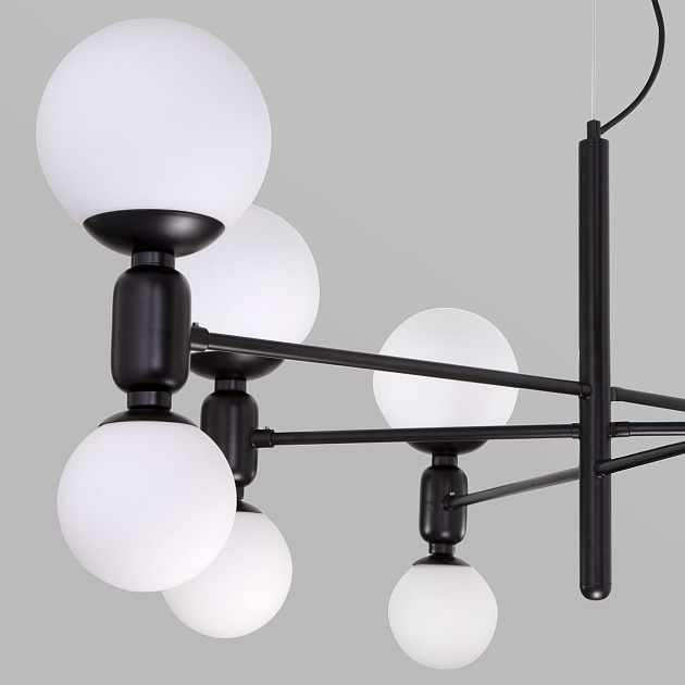 Подвесная люстра Eurosvet Bubble 30182 черный Фото № 2